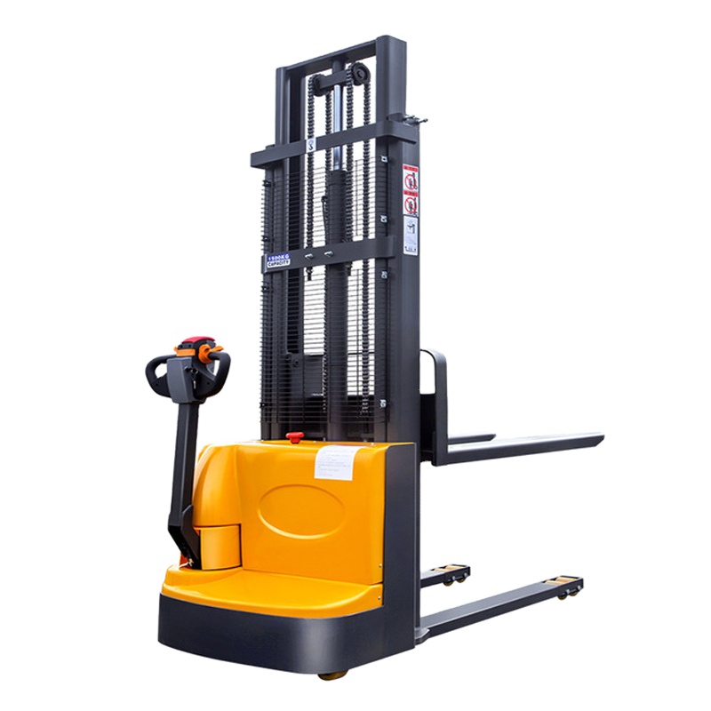 All-electric walking stacker